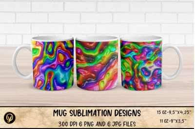 Mug Sublimation Designs ,Abstract Sublimation Mug