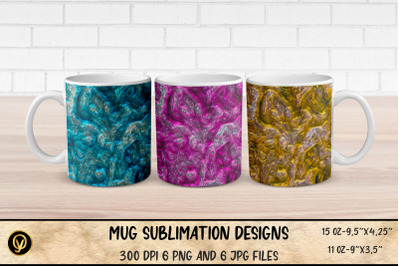 Mug Sublimation Designs ,Abstract Sublimation Mug