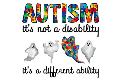 Autism Its Not A Disability Sublimation