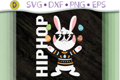 Funny Gift Easter Hip Hop Bunny