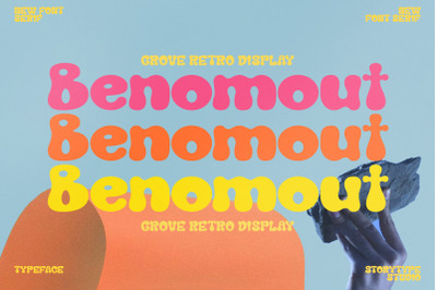 Benomout Typeface