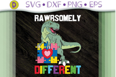 Autism Puzzle Rawrsomely Different