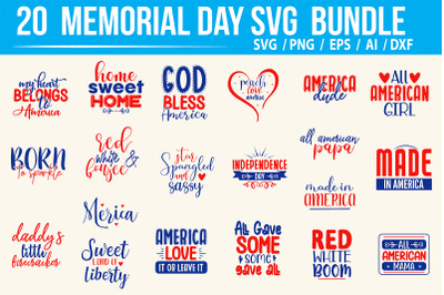 Memorial day SVG Bundle