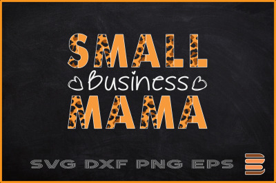 Small Business Mama Leopard Mothers Day