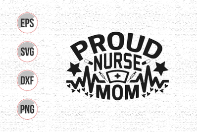 Nurse typographic lettering quotes design vector.