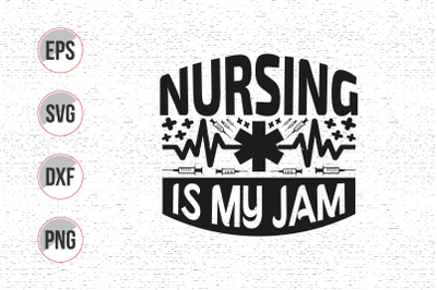 Nurse typographic slogan design&2C; Nurses quotes svg