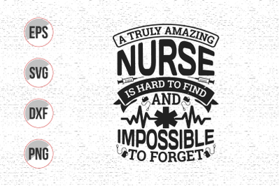 Nurse typographic lettering quotes design vector.