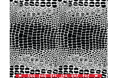 SVG Alligator Skin, Seamless Pattern, Digital clipart
