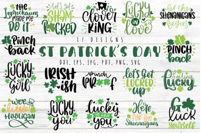 St Patrick&#039;s Day SVG bundle Vol.2
