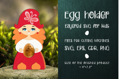 Red Riding Hood Easter Egg Holder