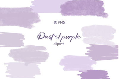 Watercolor purple brush stroke PNG, Very pery stroke clipart