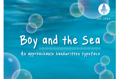 Boy and the Sea Handwritten Font