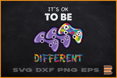 It&#039;s Okay To Be Different Autism Gamer