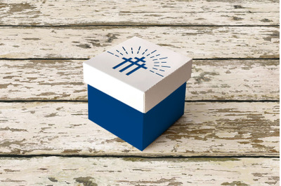 Easter Triple Cross Cube Box With Lid | SVG | PNG | DXF | EPS