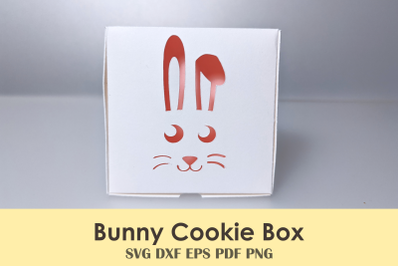 Bunny Cookie Box Template