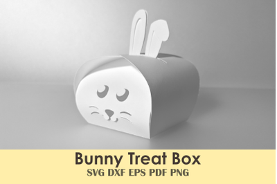 Bunny Treat Box Template | Self Sealing Bunny Ears