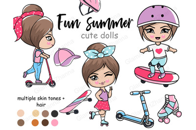 Fun Summer Cute Dolls