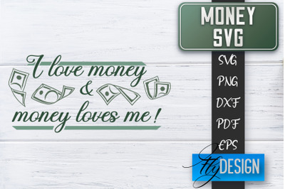 Money SVG | Money is all I need SVG | Money Quote | Spending Money SVG