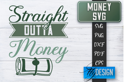 Money SVG | Money is all I need SVG | Money Quote | Spending Money SVG