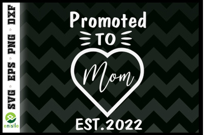 Promoted To Mom 2022 New Mom 2022