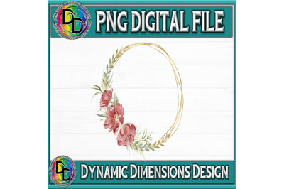 Floral Wreaths, Gold, Flower, Flourish circle, Wedding Ornamental, Flo