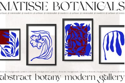 Matisse botanicals abstract line art