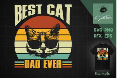 Best Cat Dad Ever Cat Daddy Svg