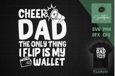 Father&#039;s Day Svg Cheer Dad