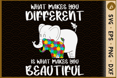 What Makes You Different Elephant Autism