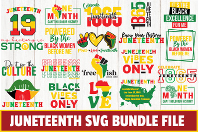 Juneteenth SVG Bundle