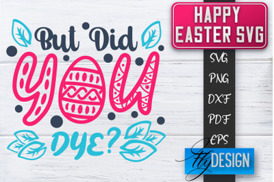 Happy Easter SVG | Cute Easter Quote SVG | Easter Bunny SVG