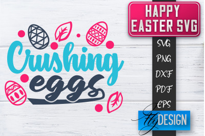 Happy Easter SVG | Cute Easter Quote SVG | Easter Bunny SVG