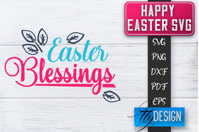 Happy Easter SVG | Cute Easter Quote SVG | Easter Bunny SVG