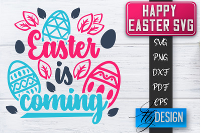 Happy Easter SVG | Cute Easter Quote SVG | Easter Bunny SVG