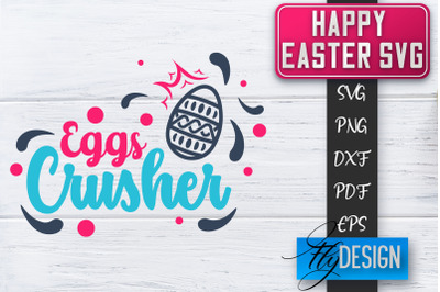 Happy Easter SVG | Cute Easter Quote SVG | Easter Bunny SVG