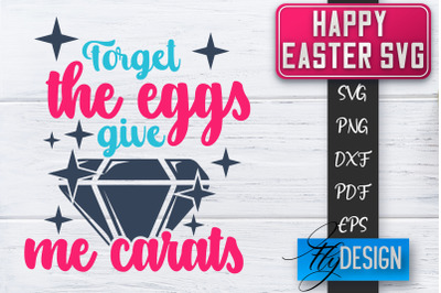 Happy Easter SVG | Cute Easter Quote SVG | Easter Bunny SVG