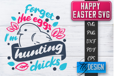 Happy Easter SVG | Cute Easter Quote SVG | Easter Bunny SVG