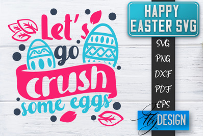 Happy Easter SVG | Cute Easter Quote SVG | Easter Bunny SVG