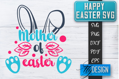 Happy Easter SVG | Cute Easter Quote SVG | Easter Bunny SVG