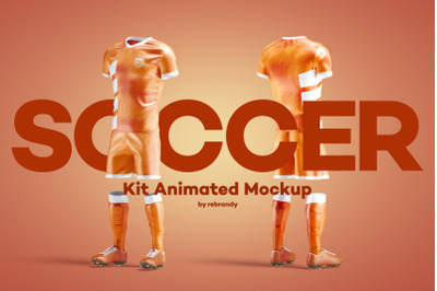 Soccer Kit Animated Mockup