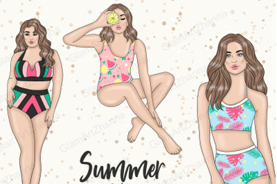 Summer Girls Clipart