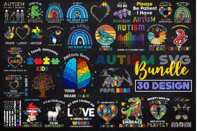 Autism Bundle SVG