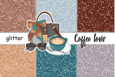 Coffee Lover Glitter