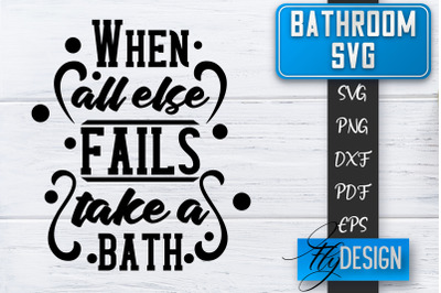 Bathroom SVG  | Bathroom Signs | Funny Sayings SVG | Bathroom rules |