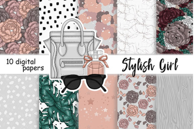 Stylish Girl Pattern