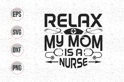 Nurse typographic lettering quotes design vector.