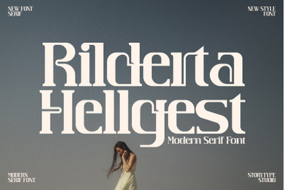 Rilderta Hellges Typeface