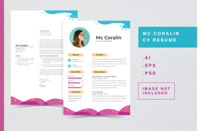 Mc Coralin - CV Resume Template