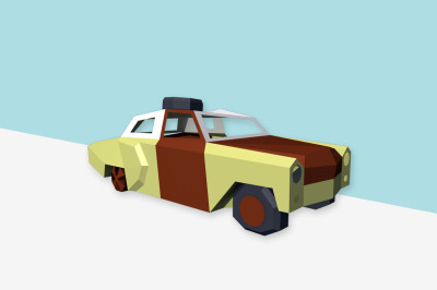 DIY Junk Car - 3d papercraft