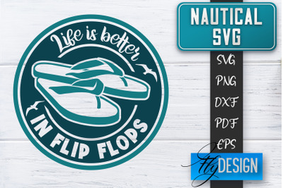 Nautical SVG | Summer Quotes SVG | Anchor SVG | Beach